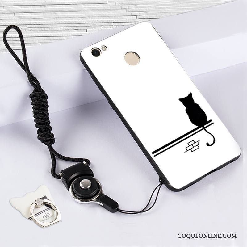 Redmi Note 5a Tout Compris Silicone Ornements Suspendus Protection Blanc Coque De Téléphone Étui