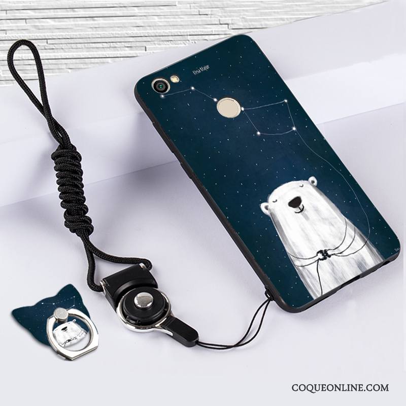 Redmi Note 5a Tout Compris Silicone Ornements Suspendus Protection Blanc Coque De Téléphone Étui