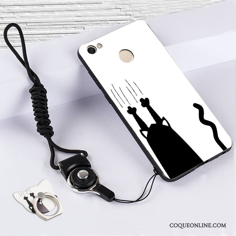 Redmi Note 5a Tout Compris Silicone Ornements Suspendus Protection Blanc Coque De Téléphone Étui