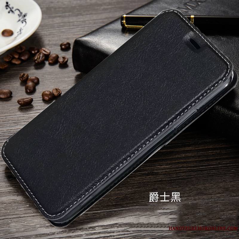 Redmi Note 6 Pro Coque Tout Compris Étui Rouge Protection Étui En Cuir Or Incassable