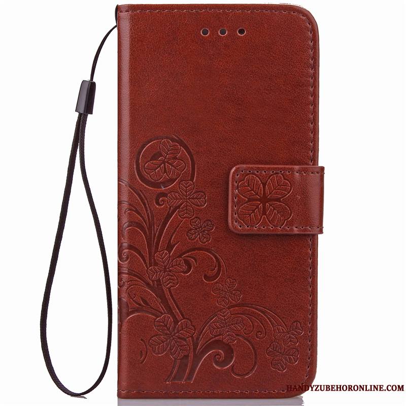 Redmi Note 6 Pro Petit Bleu Incassable Coque De Téléphone Étui En Cuir Housse Rouge