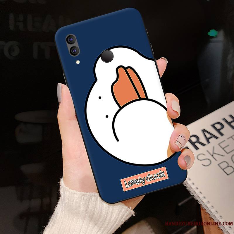 Redmi Note 7 Rouge Dessin Animé Nouveau Fluide Doux Charmant Coque De Téléphone Petit