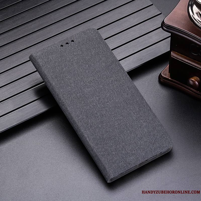 Redmi Note 7 Rouge Incassable Étui En Cuir Créatif Coque De Téléphone Personnalité Fluide Doux