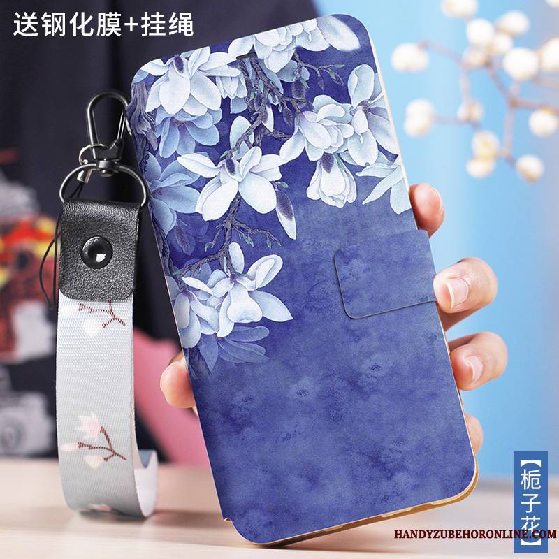 Redmi Note 7 Tendance Coque De Téléphone Ornements Suspendus Très Mince Incassable Bleu Tout Compris
