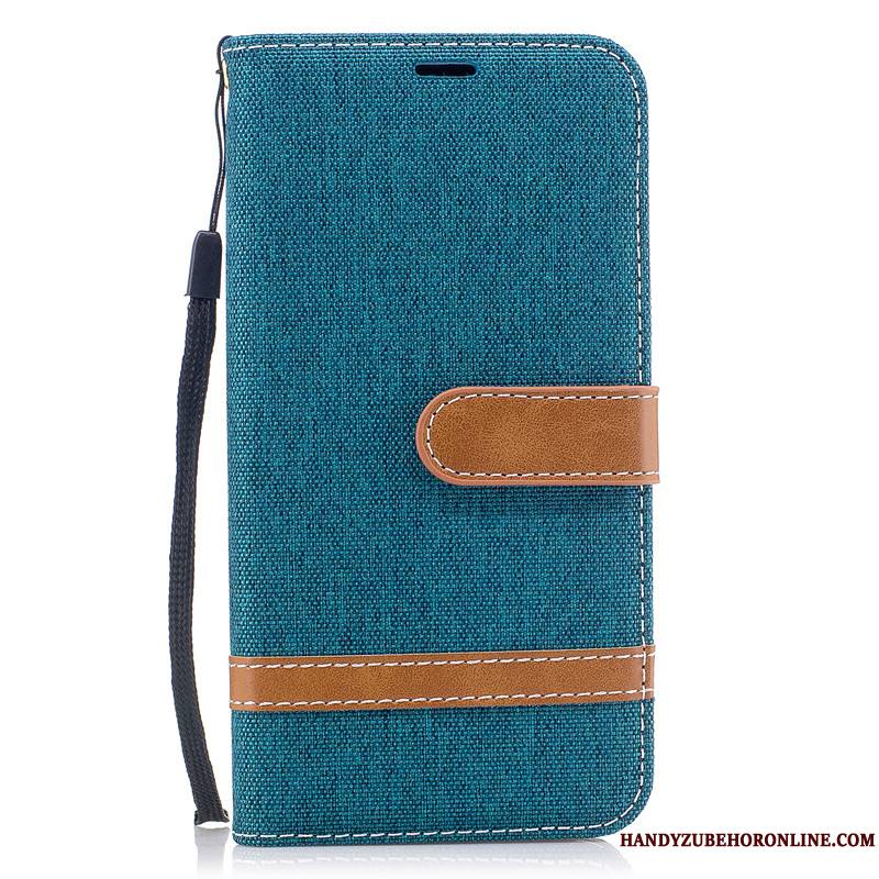 Redmi Note 7 Téléphone Portable Housse Rouge En Denim Nouveau Coque De Téléphone Petit