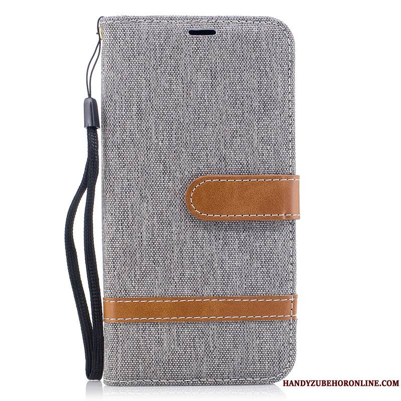 Redmi Note 7 Téléphone Portable Housse Rouge En Denim Nouveau Coque De Téléphone Petit