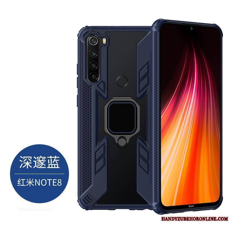 Redmi Note 8 Pro Créatif Tout Compris Coque Incassable Rouge Ballon Support