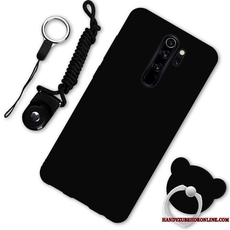 Redmi Note 8 Pro Dessin Animé Coque De Téléphone Support Amoureux Rouge Incassable Ornements Suspendus