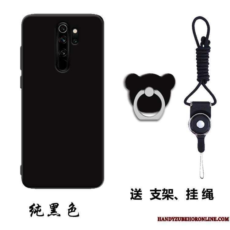 Redmi Note 8 Pro Support Fluide Doux Ornements Suspendus Personnalité Rouge Coque De Téléphone Petit