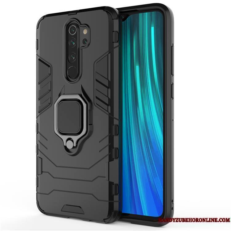 Redmi Note 8 Pro Support Protection Petit Rouge Étui Anneau Coque De Téléphone