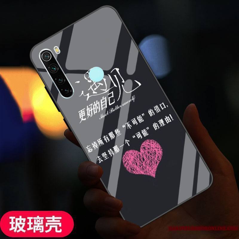 Redmi Note 8t Coque De Téléphone Incassable Verre Tout Compris Tendance Personnalité Fluide Doux