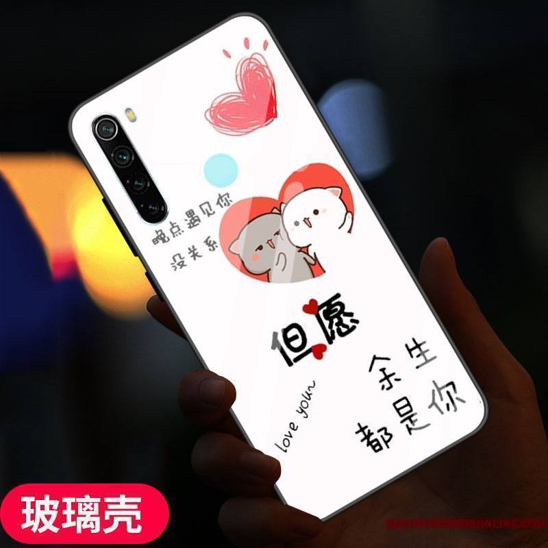 Redmi Note 8t Coque De Téléphone Incassable Verre Tout Compris Tendance Personnalité Fluide Doux