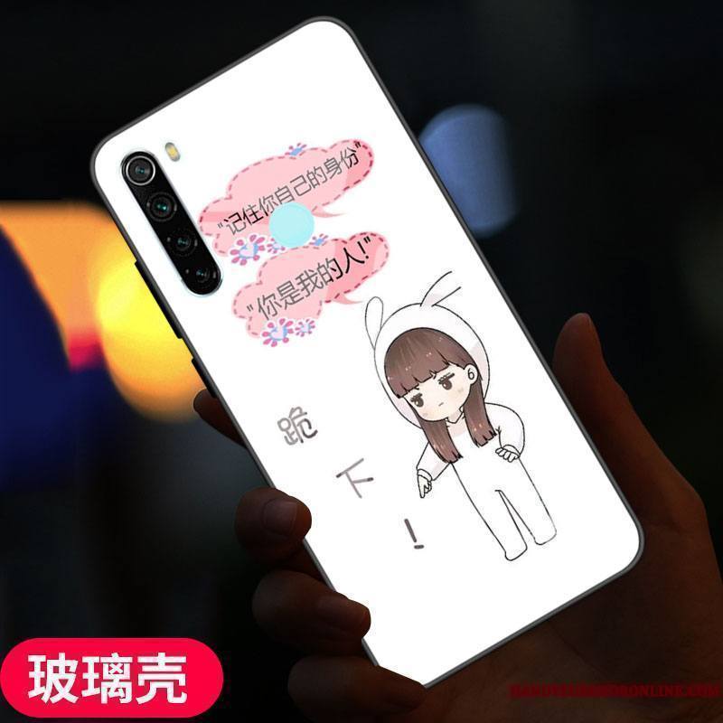 Redmi Note 8t Coque De Téléphone Incassable Verre Tout Compris Tendance Personnalité Fluide Doux