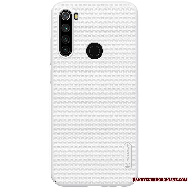 Redmi Note 8t Coque Incassable Protection Rouge Délavé En Daim Noir Tout Compris Difficile