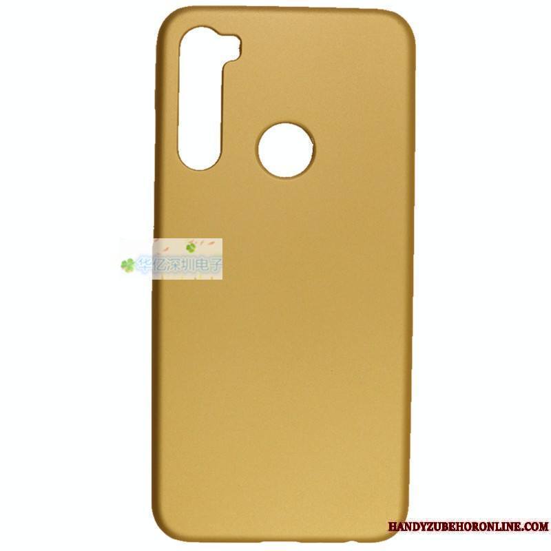 Redmi Note 8t Coque Noir Étui Délavé En Daim Difficile De Téléphone Petit