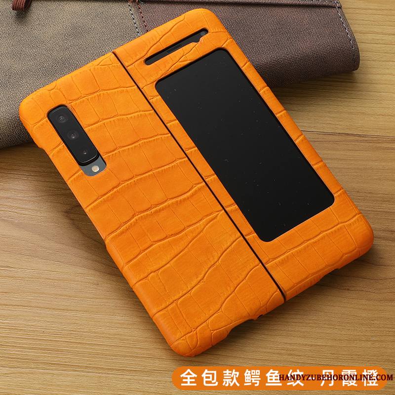 Samsung Fold Très Mince Coque De Téléphone Téléphone Portable Étoile Étui Luxe Étui En Cuir