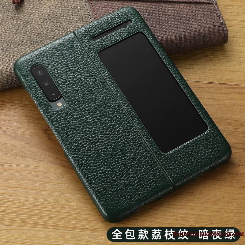 Samsung Fold Très Mince Coque De Téléphone Téléphone Portable Étoile Étui Luxe Étui En Cuir