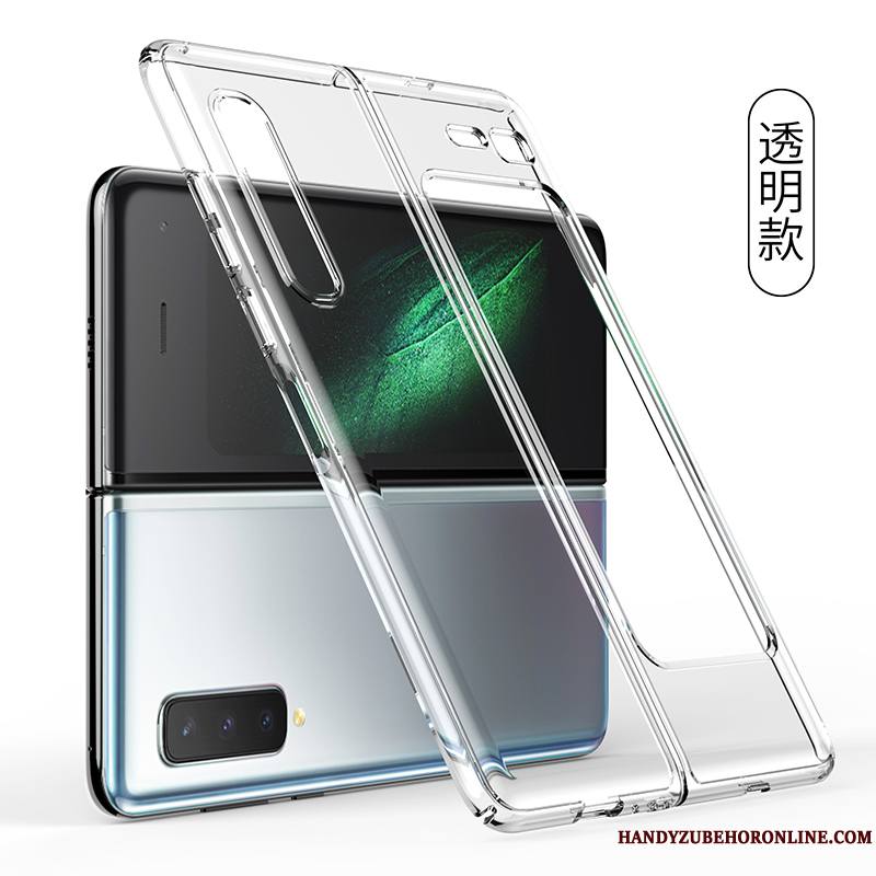 Samsung Fold Étoile Plier Or Téléphone Portable Coque De Téléphone Étui Placage