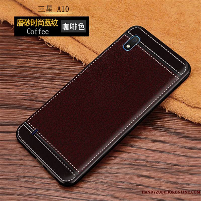 Samsung Galaxy A10 Coque De Téléphone Protection Incassable Étui Étoile Modèle Fleurie Rose