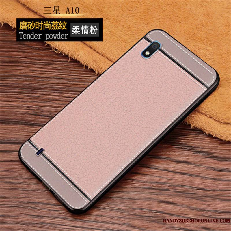 Samsung Galaxy A10 Coque De Téléphone Protection Incassable Étui Étoile Modèle Fleurie Rose