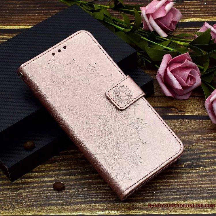 Samsung Galaxy A10 Étoile Coque De Téléphone Violet Simple Étui En Cuir Housse Tout Compris