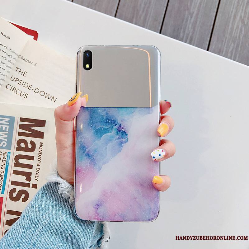 Samsung Galaxy A10 Étoile Protection Incassable Étui Coque Miroir Modèle Fleurie