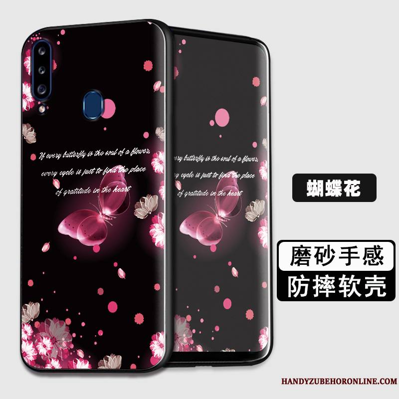 Samsung Galaxy A20s Coque Étoile Personnalité Protection Créatif Tendance Fluide Doux