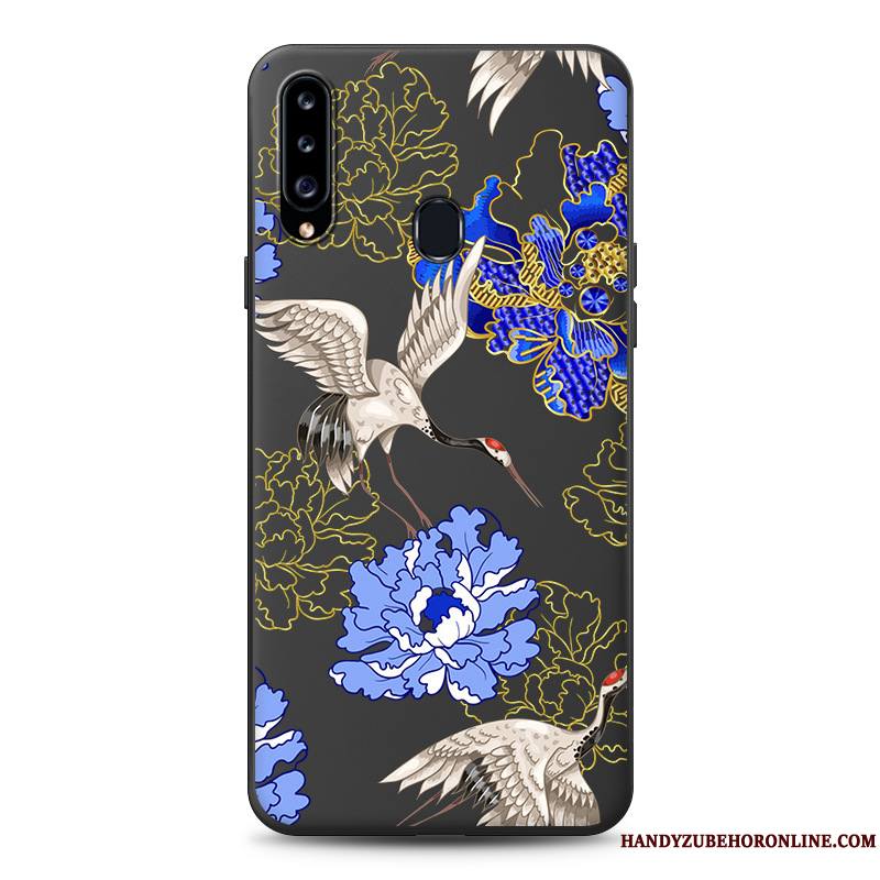 Samsung Galaxy A20s Personnalité Fluide Doux Dessin Animé Charmant Étui Coque Protection