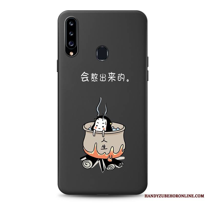 Samsung Galaxy A20s Personnalité Fluide Doux Dessin Animé Charmant Étui Coque Protection