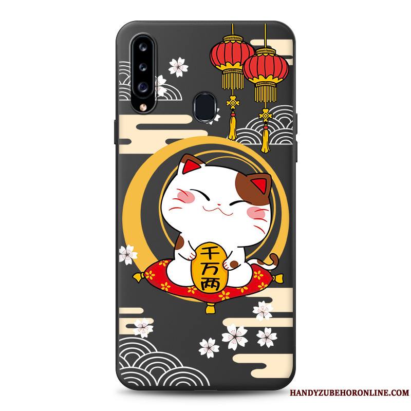 Samsung Galaxy A20s Personnalité Fluide Doux Dessin Animé Charmant Étui Coque Protection