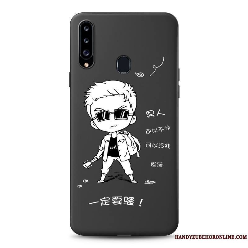 Samsung Galaxy A20s Personnalité Fluide Doux Dessin Animé Charmant Étui Coque Protection