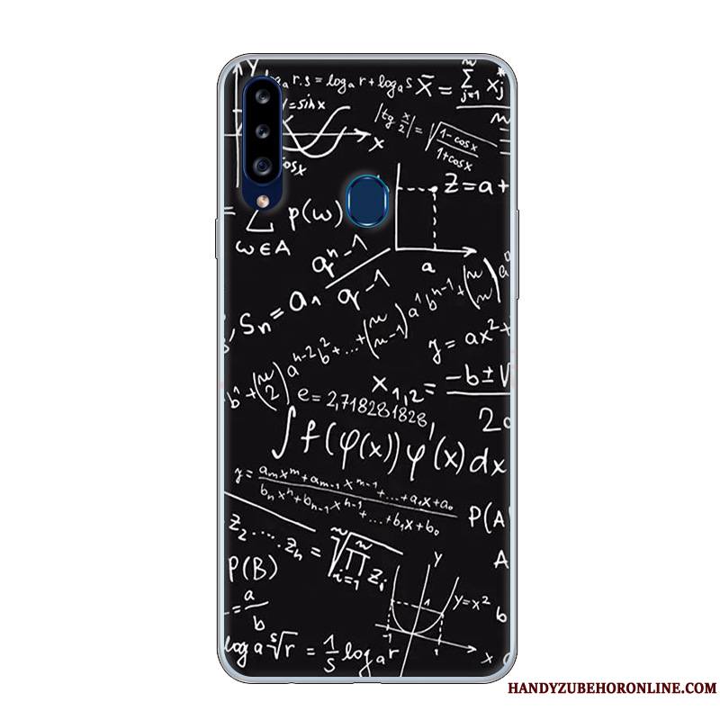 Samsung Galaxy A20s Protection Coque De Téléphone Étui Dessin Animé Personnalité Personnalisé Blanc