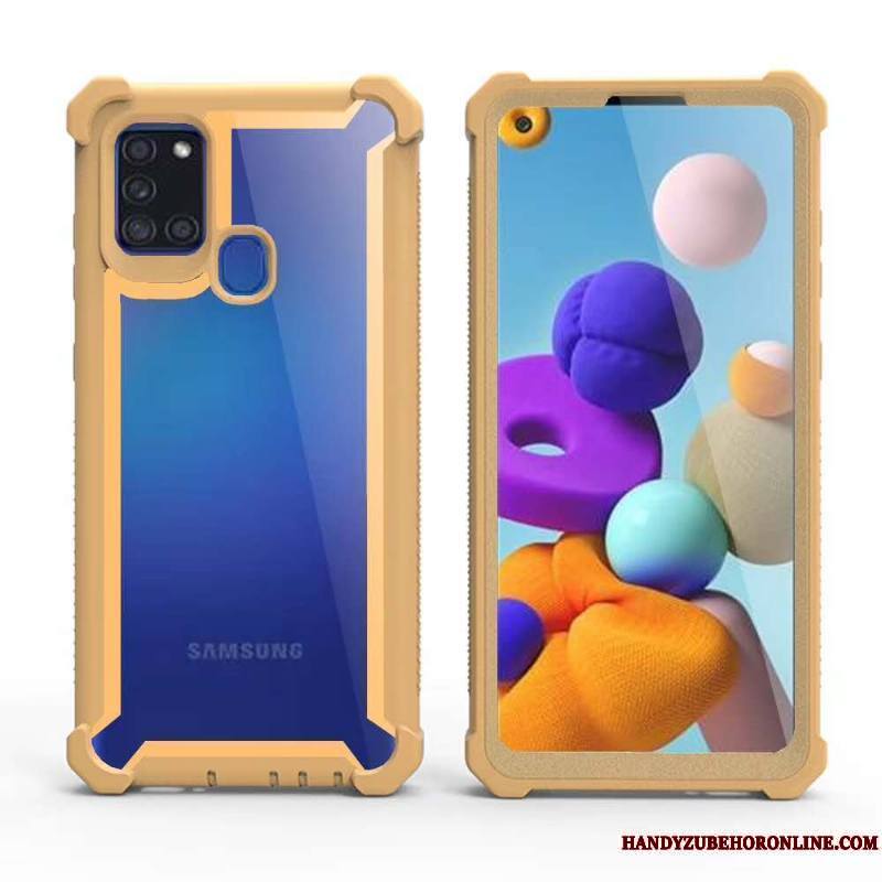 Samsung Galaxy A21s Téléphone Portable Étui Ballon Tout Compris Europe Étoile Coque