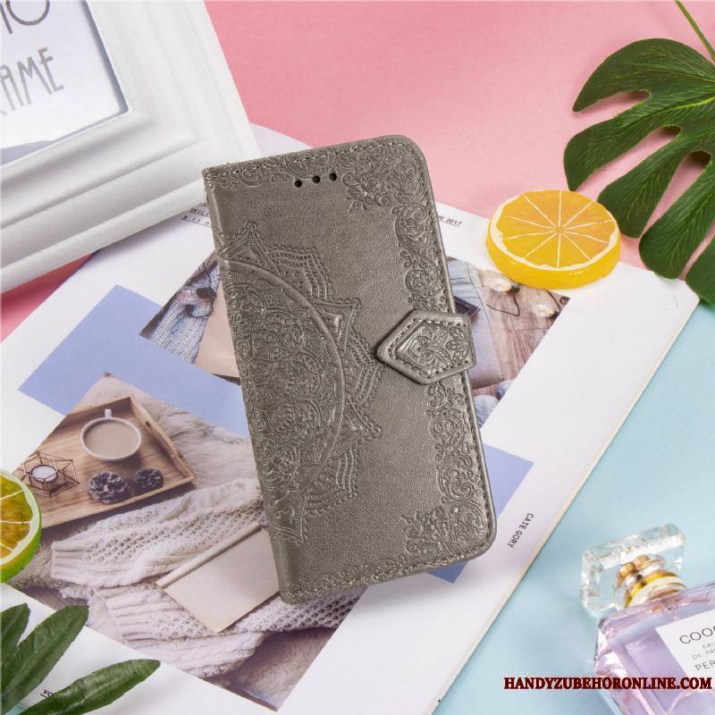 Samsung Galaxy A21s Étoile Housse Coque De Téléphone Portefeuille Rose Incassable Support