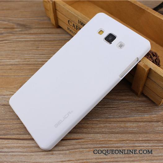 Samsung Galaxy A3 2015 Coque Délavé En Daim Protection Téléphone Portable Peinture Très Mince Étui Étoile