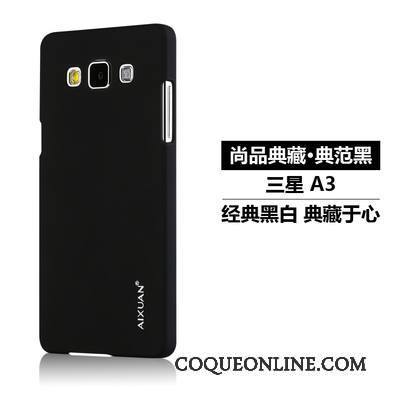 Samsung Galaxy A3 2015 Rouge Coque Étui Difficile Protection Téléphone Portable Étoile