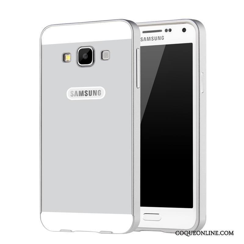 Samsung Galaxy A3 2015 Étui Or Étoile Border Couvercle Arrière Métal Coque