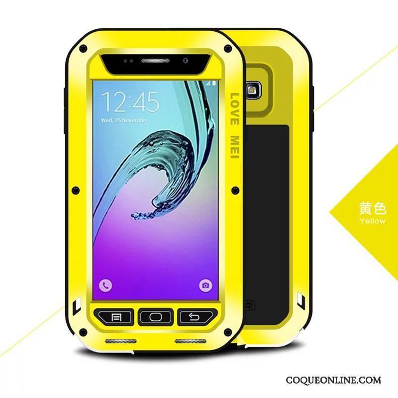 Samsung Galaxy A3 2016 Tout Compris Étui Silicone Coque Incassable Métal Protection