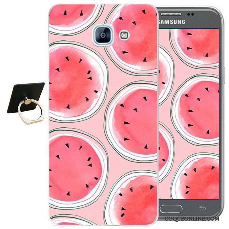 Samsung Galaxy A3 2017 Coque Incassable Protection Fluide Doux Dessin Animé Étoile Blanc Étui