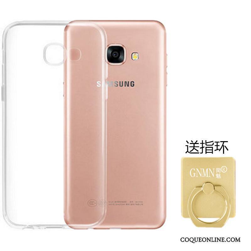 Samsung Galaxy A3 2017 Transparent Étoile Silicone Étui Coque De Téléphone Téléphone Portable Protection