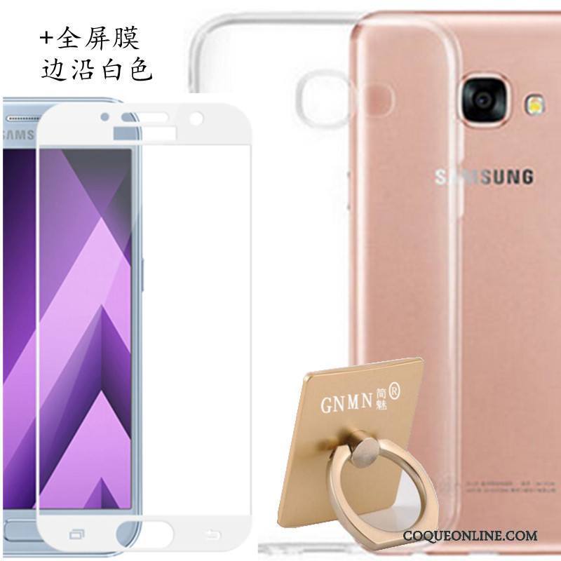Samsung Galaxy A3 2017 Transparent Étoile Silicone Étui Coque De Téléphone Téléphone Portable Protection
