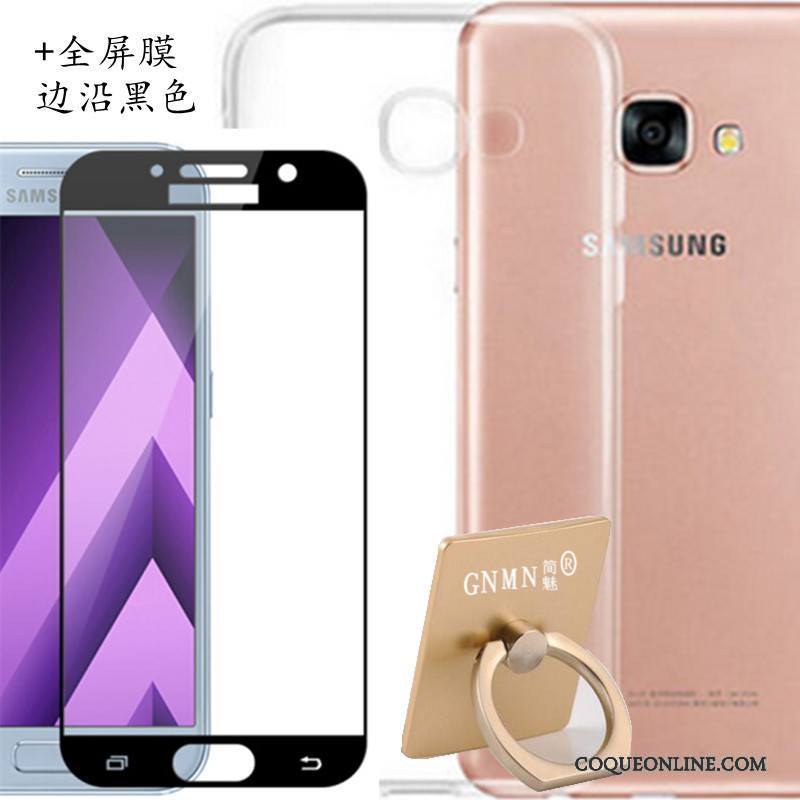 Samsung Galaxy A3 2017 Transparent Étoile Silicone Étui Coque De Téléphone Téléphone Portable Protection