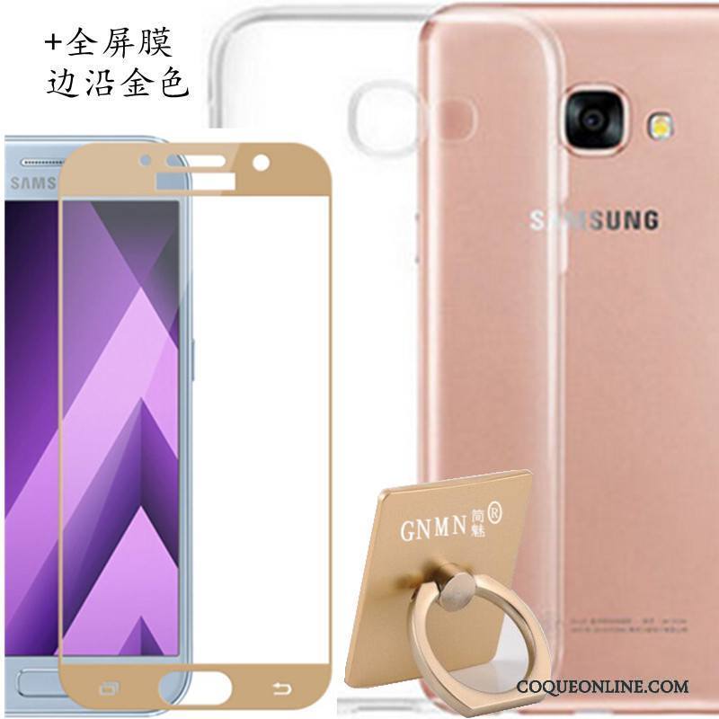 Samsung Galaxy A3 2017 Transparent Étoile Silicone Étui Coque De Téléphone Téléphone Portable Protection