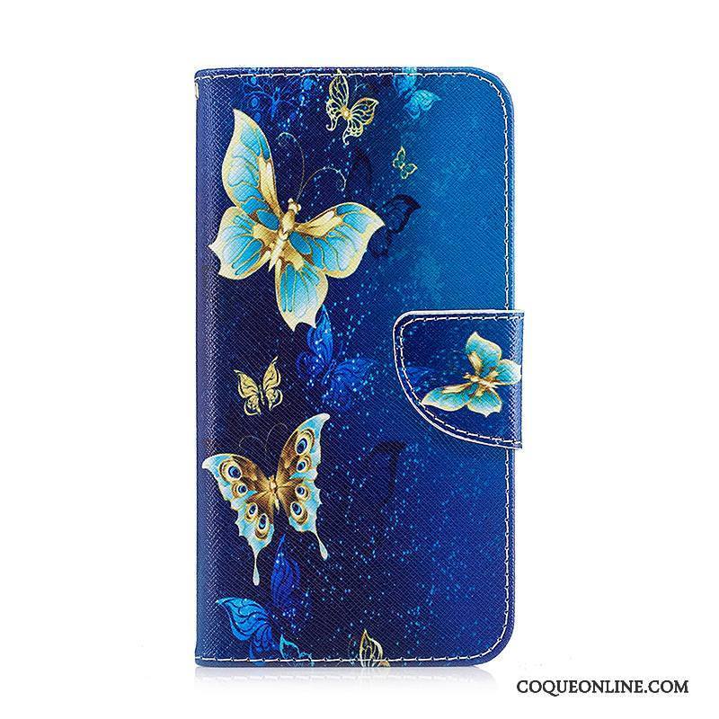 Samsung Galaxy A3 2017 Étoile Peinture Coque De Téléphone Protection Housse Bleu Étui