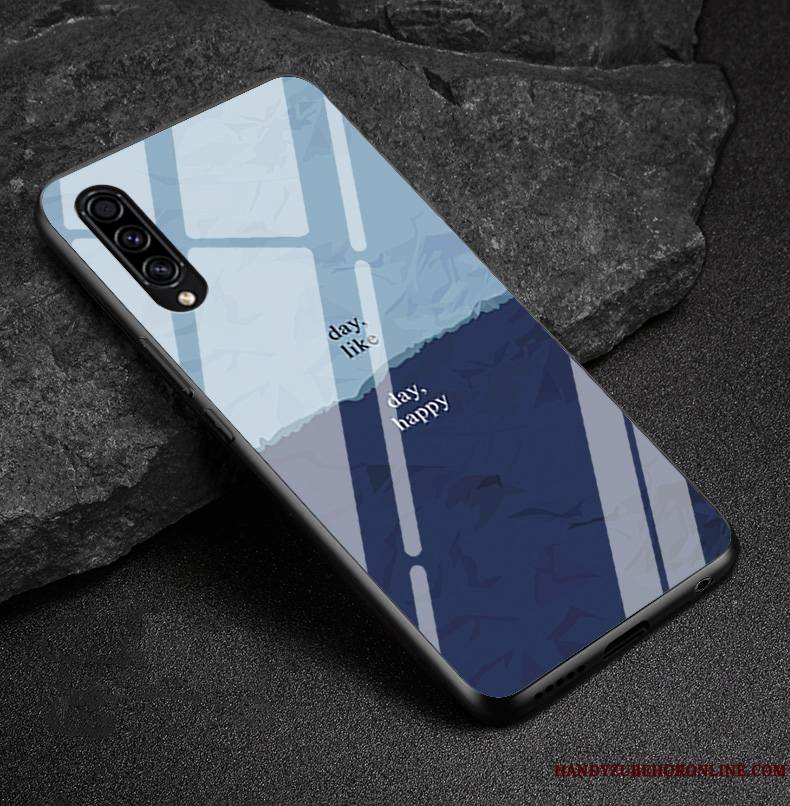 Samsung Galaxy A30s Coque Incassable Silicone Protection Personnalisé Marque De Tendance Verre Personnalité