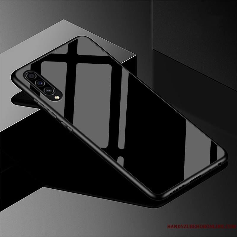 Samsung Galaxy A30s Coque Noir De Téléphone Mode Étui Simple Incassable