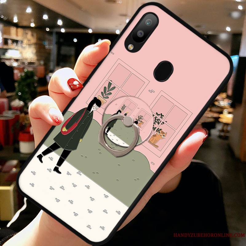 Samsung Galaxy A40 Dessin Animé Protection Fluide Doux Étui Étoile Coque De Téléphone Silicone