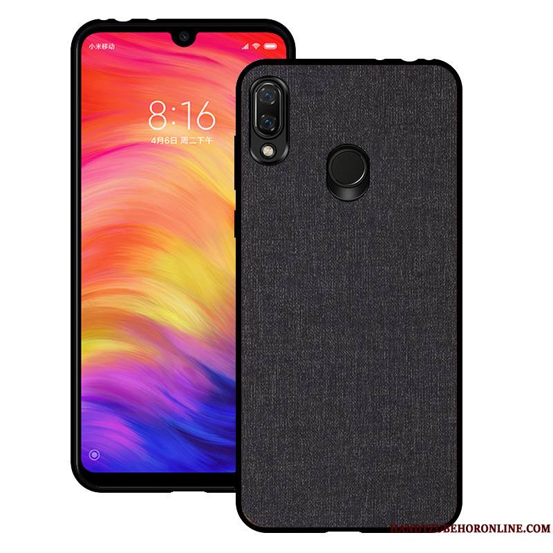 Samsung Galaxy A40 Mode Protection Fluide Doux Étoile Coque Couleur Unie Téléphone Portable