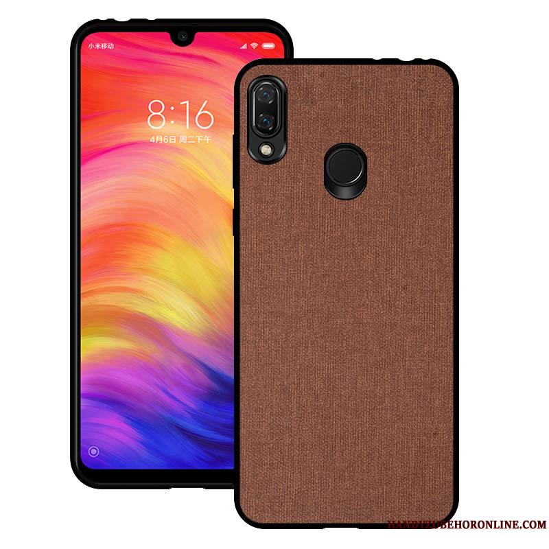 Samsung Galaxy A40 Mode Protection Fluide Doux Étoile Coque Couleur Unie Téléphone Portable