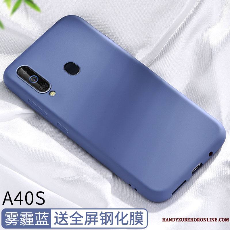 Samsung Galaxy A40s Coque Très Mince Étui Mesh Protection Étoile Incassable Simple